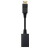 Nanocable DisplayPort To HDMI Converter - DP/M-HDMI A/H - 15 Cm - Color Black-10.16.0502