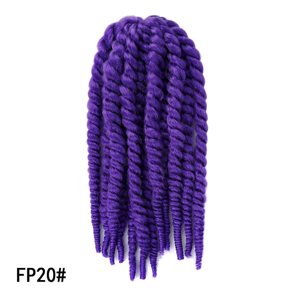 MAMBO Twist Braids Pre-Twisted Two Strand Twist Crochet Hair Synthetic Braiding Hair Extensions for Women Protective Style
