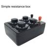 9999 Ohm Resistor Box 4 Adjustable Settings Resistance Box for Physics Experiments and Labs