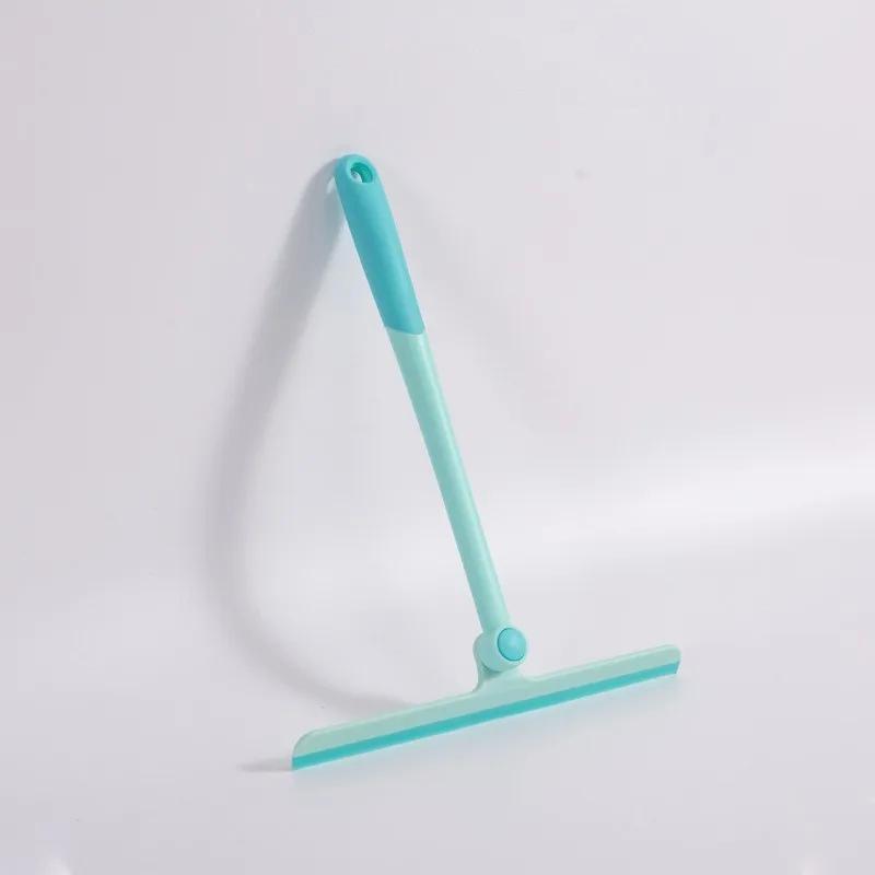 

Free Shipping Silicone Glass-wiping Wiper Handheld Household Cleaning Tool High Rise Window Double Sided Wiper зелёный