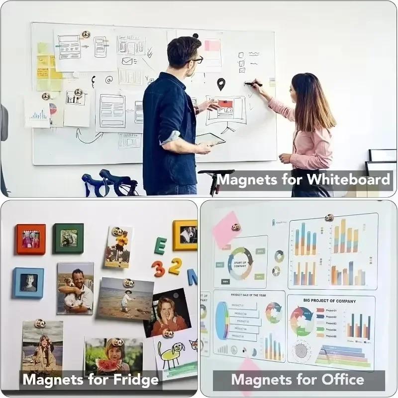 Wholesale Super Strong Magnet Pushpin for Refrigerator Whiteboard Magnetic Pushpins Sucker Thumbtack Magnets Push Pins