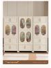Kids' Multi-layer Plastic Wardrobe with Wheels | Folding Storage Cabinet for Baby Clothes