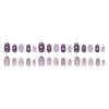 Three-dimensional crystal love flash diamond star and moon French ins wind atmosphere detachable wearable armor 30 pieces