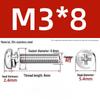 304 Stainless Steel Phillips Pan Head Combo Screw with Flat and Spring Washers