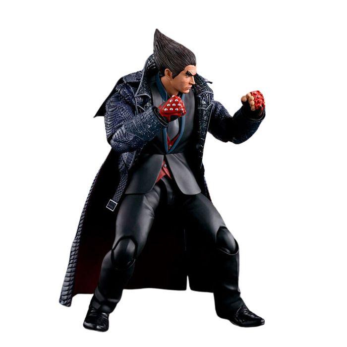 Figurine - TAMASHII NATIONS - Kazuya Mishima - Articulated - Accessories Included - Realistic Details
