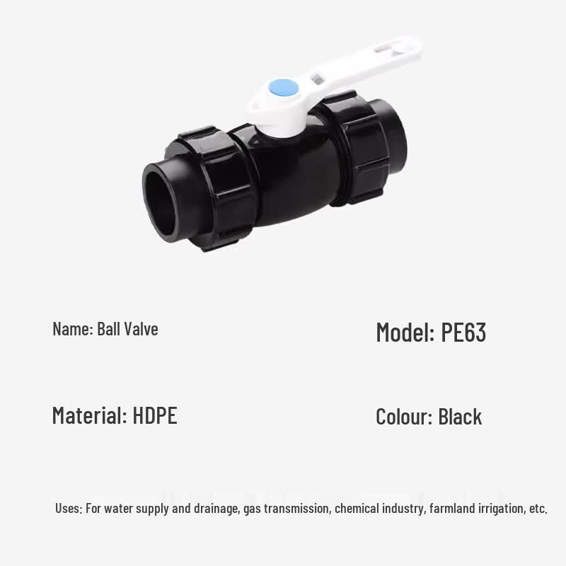 Ruiyouli PE63 Ball Valve