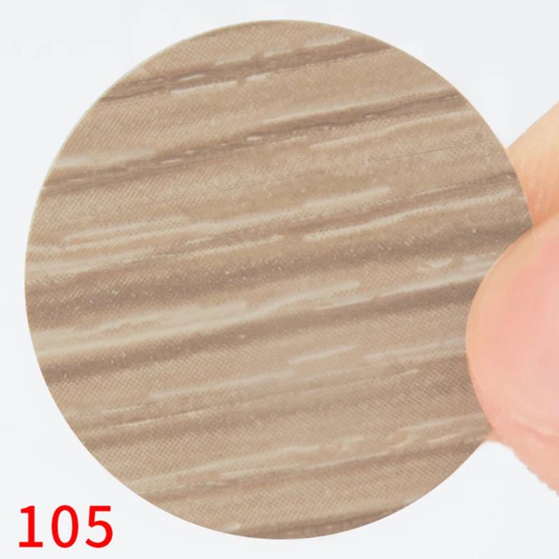 54pcs/Sheet Self Adhesive Furniture Screw Cap Cover Stickers Round Stickers for Home Wood Craft Desk Cabinet Decorative Decals