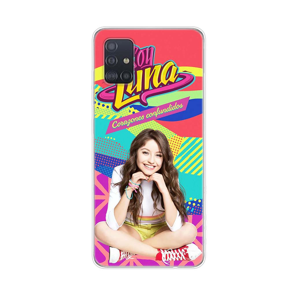 Roztomilý Soy Luna Pre Samsung Galaxy A01 A11 A12 A22 A21S A31 A41 A42 A51 A71 A32 A52 A72 A02S Mäkký Obal na Telefón