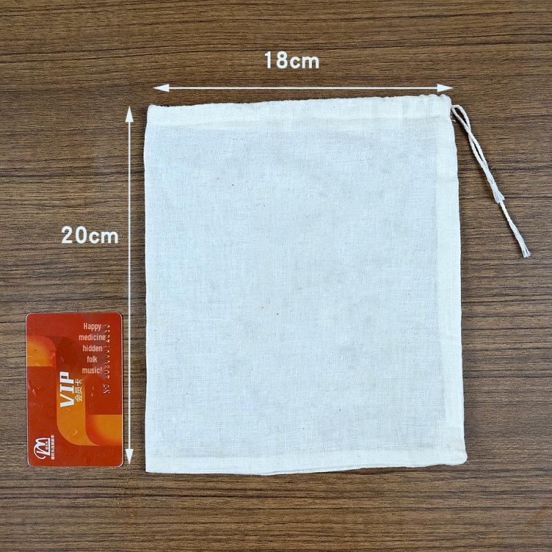 Фильтр-мешок для соевого молока и тофу - Чистая хлопковая марля для отжима и процеживания