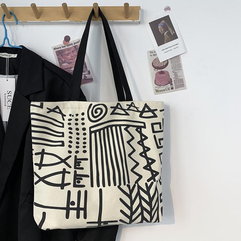 

2025 Новая простая холщовая сумка