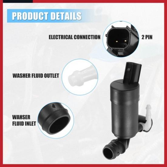 Scheibenwaschwasserpumpe für Ford Focus 2012-2018 für Ford Transit-150 Neu