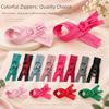 Resin Big Zippers 30# 60cm Slider Head Sewing Bags Pull Ring Zip  Christmas