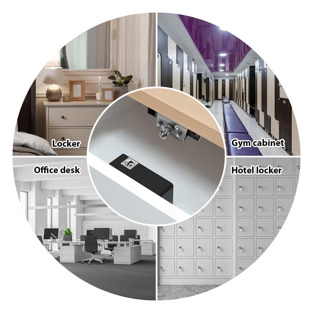 Drawer Lock Easy To Install Programmable Electronic Sensor Cabinet Lock for
