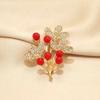 Pearl Jewelry Tulip Flower Clothing Accessories Fashion Brooch  Men Women