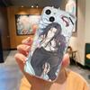 Comic Man Erha and His White Cat Master Transparent Phone Case For iPhone 15 16 14 13 12 11 Pro Max XS X XR SE 7 8 Plus Cover