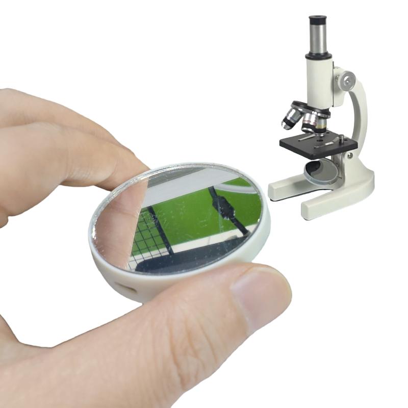 1 Set Rechargeable Reusable Mirror Accessories Adjustable Brightness Led Light Source For Biological Microscopes Fill Lamp