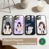 Coque de téléphone S-Sawako K-Kuronuma Pour iPhone17,16,15,14,13,12,11 Plus,Pro Max Magnétique Pour Magsafe Chargement Sans Fil
