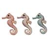 Seahorse Brooch Retro Style Autumn Winter Rhinestones Pin Fine Craftsmanship Lapel