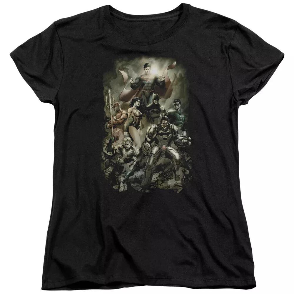 Justice League Of America  Aftermath  Women s T-Shirt L