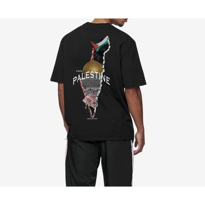 Sommar Mellanöstern Oversize Herr T-shirt Oversize Bästa Bomulls T-shirt Heavy Metal Mode Grafisk T-shirt Unisex Oversize Toppar