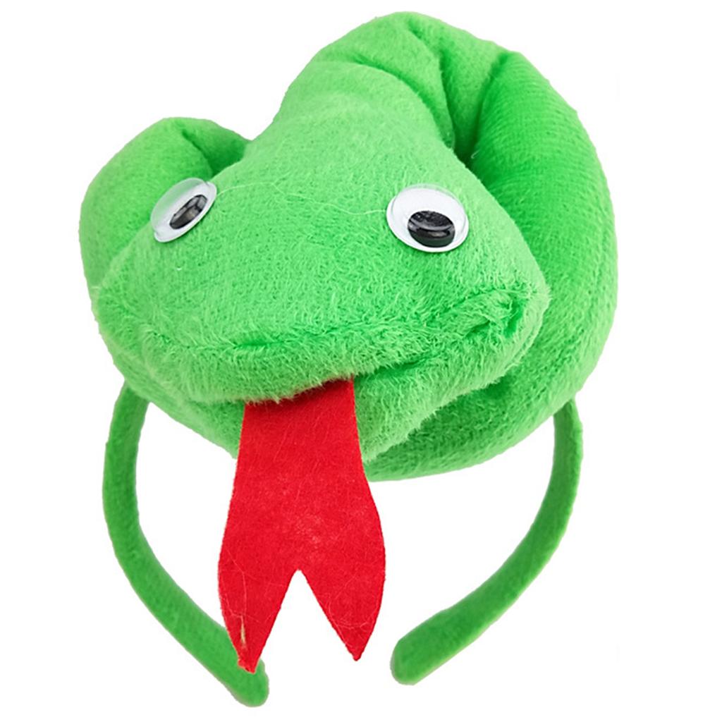 Hairbands Festive Photo Booth Props Cartoon Snakes Headbands Party Headpiece Fun Headbands for Music Festivals
