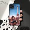 Romantische Paris Eiffelturm Telefon Fall für iPhone 11 12 13 mini pro XS MAX 8 7 6 6S Plus X 5S SE 2020 XR fall