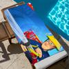 soft Beach Towels cool Trip swim art funny Pool bathing Towel Gym Spa f-F-Firemans home kid Decor Gift cartoon Holiday s-Sams