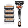 German Quality 5-Blade Men’s Razor with Universal Sharp 5-Speed Concealed Blades