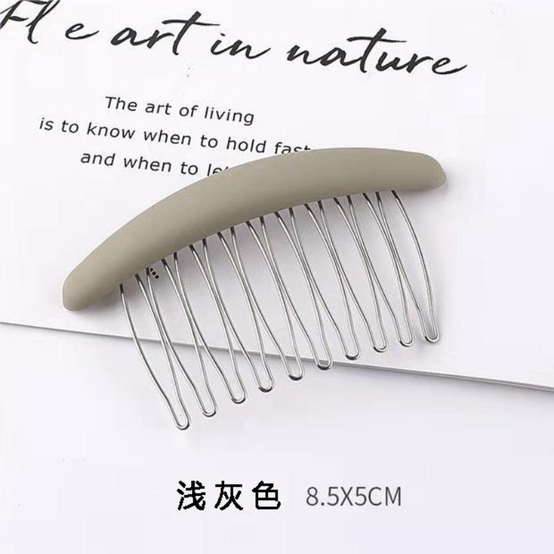 Small Size 7 Teeth Insert Comb Clip Women Hair Styling Hairpins Women Headwear Jewelry Bangs Broken Hair Comb Clip Girls Gifts