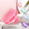 Scalp Massage Brush for Wet and Dry Hair Gentle Head Massage Brush Silicone Shampoo Hair Brush Shampoo Brush