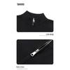 PLAYBOY Men's Half-Zip Stand Collar Knit Sweater