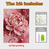 Crystal Pearl Painting 5D DIY Frame Decoration Painting Attractive Flowers Home Wall Decoration Transparent Pearl Gemstone Painting Picture Art Crafts