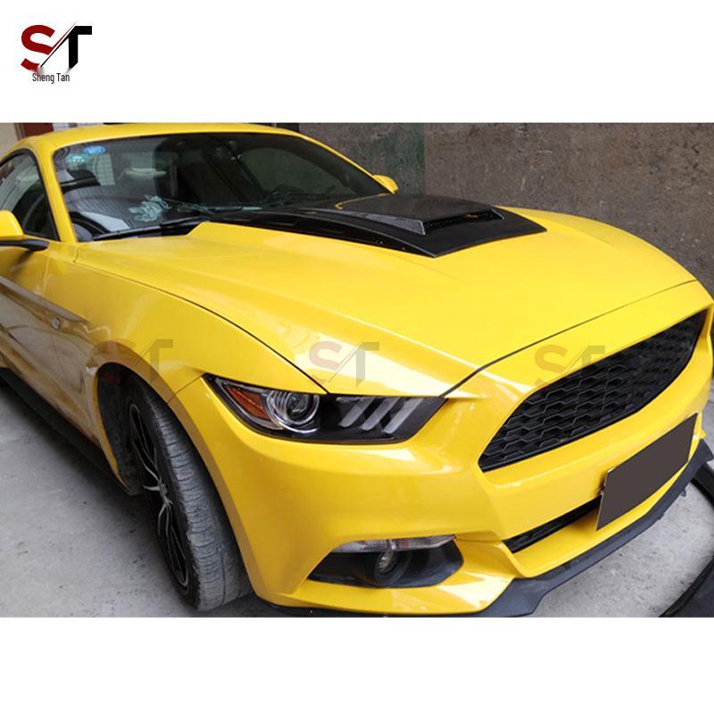 Carbon Fiber Hood Body Kit for 2015-2017 Ford Mustang