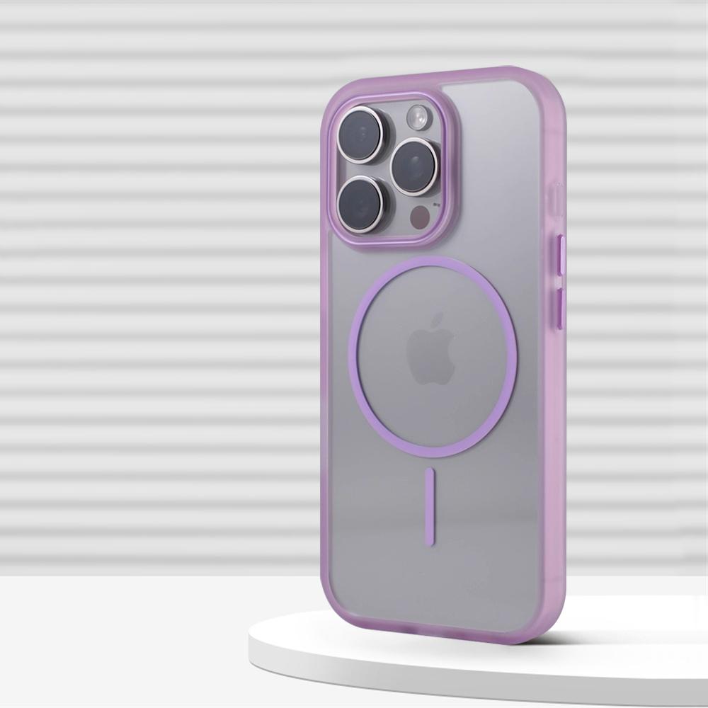 Transparent Shockproof For Magsafe Bumper Case for iPhone 17 Air 16 Pro Max 15 14 13 12 Magnetic Wireless Charging Clear Cover