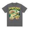 Funny Food Dumpling Crab Rangoon Meme T Shirt Men Women Fashion 90s Vintage Homage T-shirts Casual Crewneck Short Sleeve T-shirt