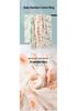 Newborn Double-Layer Bamboo Cotton Muslin Swaddle & Breathable Bath Towel