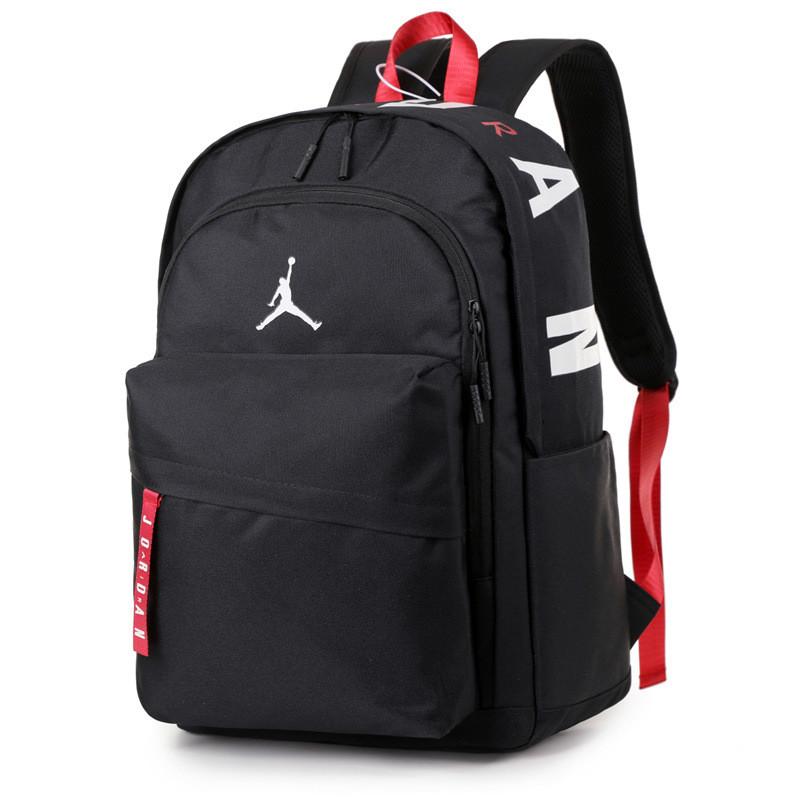 Solid Color Air Pattern Student Backpack Curved Straps Schoolbag Gift