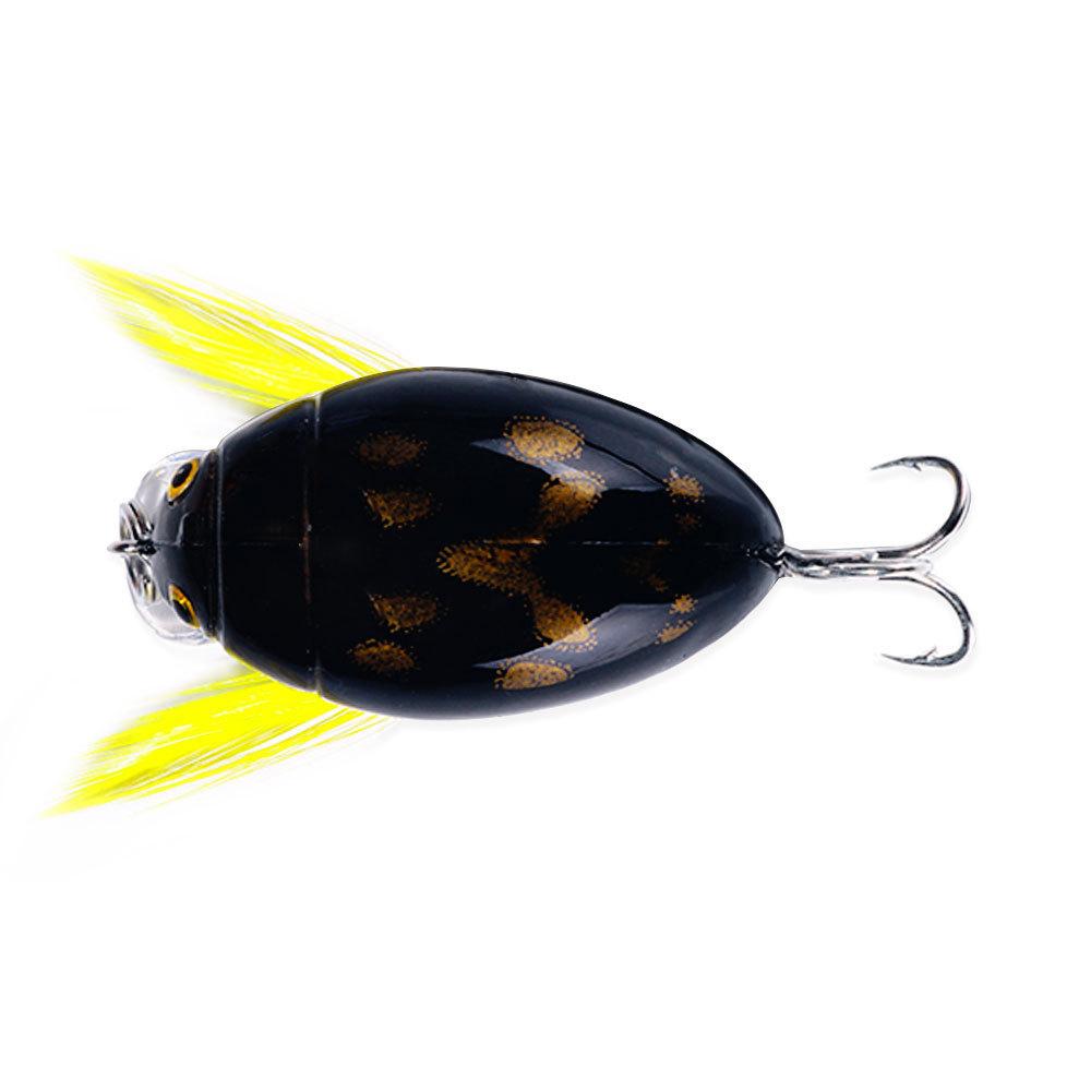 

Insect Bionic Fake Bait3.9cm3.9gSurface Fishing Lure for Bass and Red Snapper, Freshwater and Saltwater Fishing Artificial Bait 3.8cm-4g-8