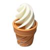 Fake Ice Cream Cone Decoration Realistic 3D Printed Dessert Model for Kids Pretend Play Cute Bakery Prop Unique Gift for Food Lovers