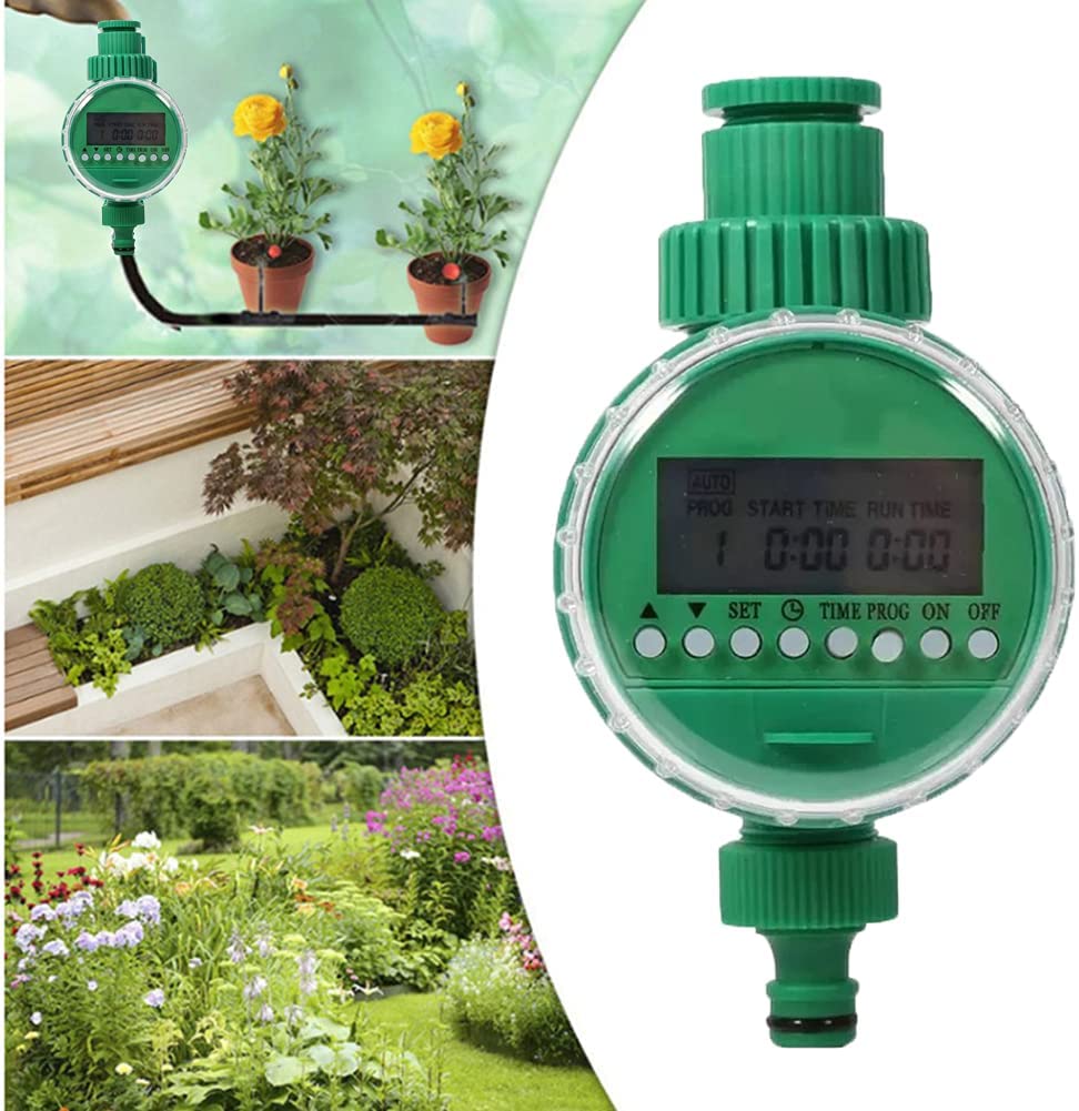 RIG5164 CONTROLLER IRRIGATION PROGRAMMER DIGITAL LCD CLOCK Weekly Valve