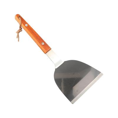 Kitchen Long Hand Chopper Pizza Kitchen Utensil Wood Handle Spatula Shovel Pastry Tools Scraper