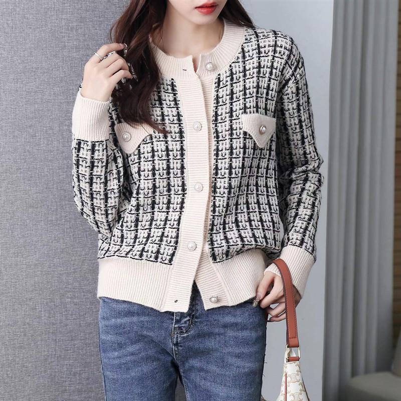 YYFS Women's Fashion Casual Autumn Winter Long Sleeve O-Neck Sweaters