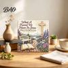 Adhesive Mosaic Art Crafts Pearl DIY Painting Kit, Bead Craft Set, Embossed Effect Wall Decor, Complete Handmade Gift Ideas for Friends Kit