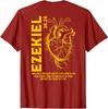 Vintage Ezekiel 36-26 Heart of Flesh Bible Verse Christian (On Back) T-Shirt