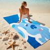1pc Pistas da Blue Blue’s Clues1 Beach Towel, Comfortable and Thick, and Swimming/Bath/Picnic/Camping Towel, Suitable for Seaside Beaches
