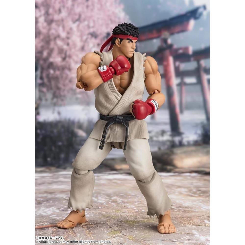 TAMASHII NATIONS S.H. Figuarts Street Fighter Ryu Action Figure 150mm PVC ABS Painted Movable Collectible