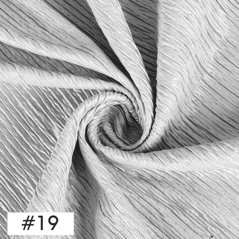 100x150cm Chic Wrinkled Design Fabric Crepe Texture Pleated Fabric For DIY Sewing Costume Car Curtain Background Decoration