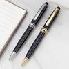 6 Pieces Black Ink Ballpoint Pens Journaling Pen Smooth Writing Pen Metal Signature Pens Stationery Supplies for Writing