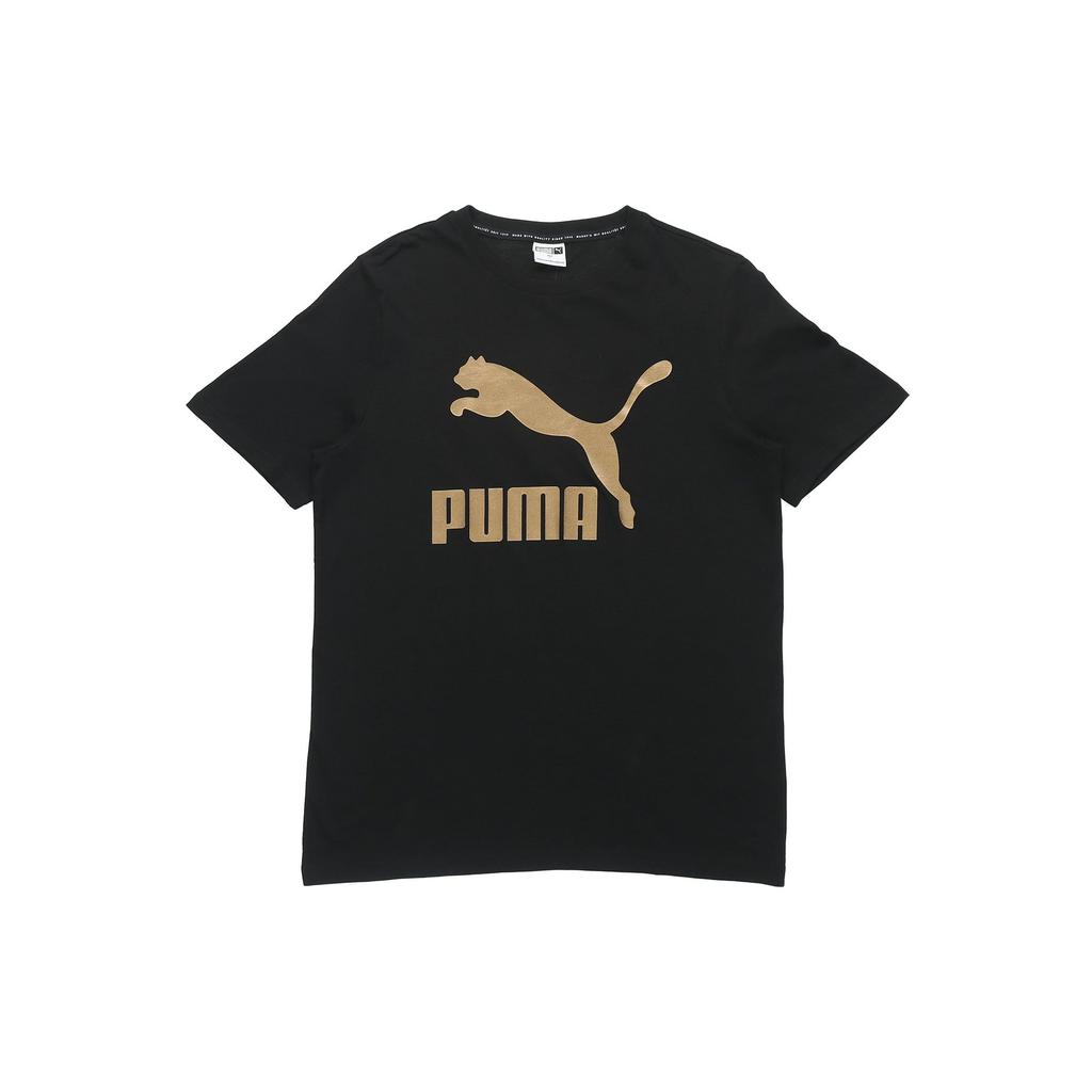 Puma T Shirts Men's Black Crew Neck Moderate Straight Fit 532280-98