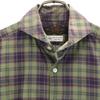 Nano Universe Made In Japan Check Pattern Long Sleeve Someros Co. Cotton Shirt Men's Used
